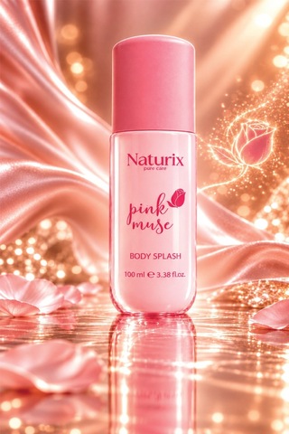 Naturix Pink Muse Vücut Spreyi 100 Ml Meyvemsi Ve Çiçeksi Koku
