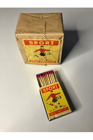 Vintage Sport Kibrit 10lu Paket