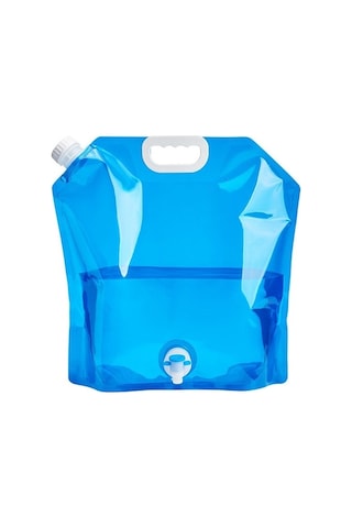 Ccgloball 10l Musluklu Katlanabilir Su Torbası Mavi