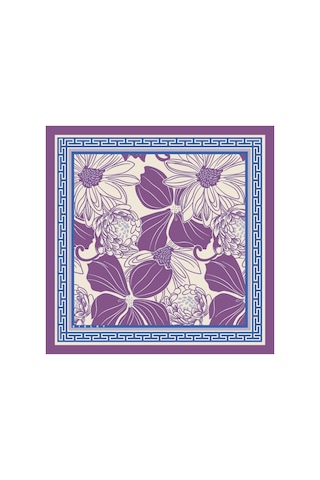 Sisley Flora Bandana/fular -2014-47 47 Mor