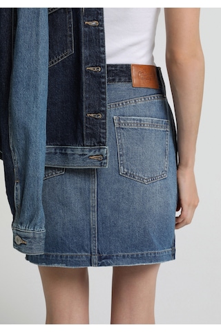 Colin's Colins Slim Fit Düz Fermuarlı Kadın Dark İndigo Denim Etek Cl1082780 Q1.v1 Dn45175