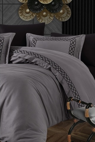 Nazik Home Vienza Antrasit Nevresim Takımı Çk