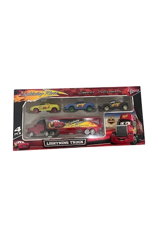 Toysan Toy-50 3'lü Tır Seti Metal Arabalı