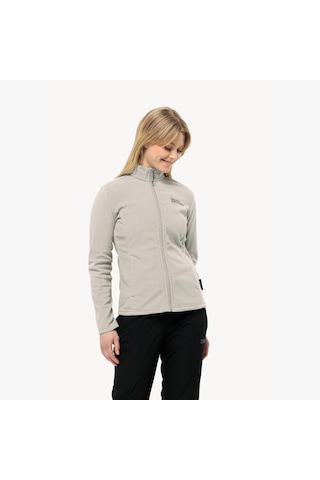 Jack Wolfskin Taunus Fz Kadın Gri Polar Sweat 1711391 Gri