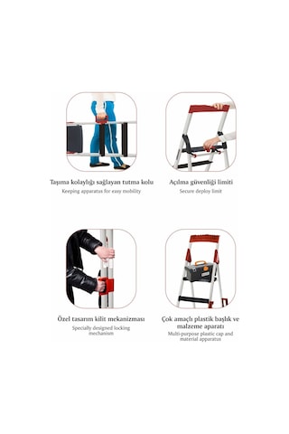 Noax 6 1 Geniş Basamaklı Ev Ve Iş Merdiveni