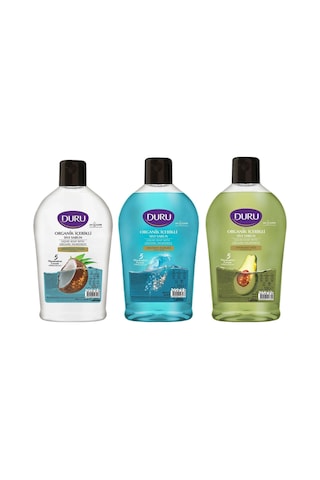 Duru Sıvı Sabun 1500 Ml X 3 Lü Karma Paket Hind.cevizi-okyanus-avokado