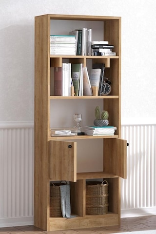Decormet Marisa Kitaplık Safir Meşe Diğer