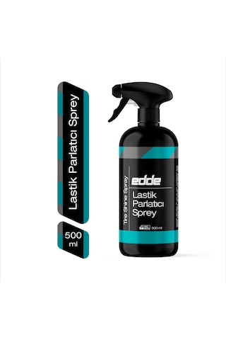 Edde Araba Araç Oto Lastik Parlatıcı Temizleyici Sıvı Lastik Temizleme 500 Ml Oto Detailing