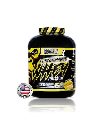 Gorilla Nutrition Performance Whey Protein 2013 G Muz Aromalı
