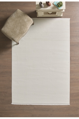 Modern Halı Özel Kesim Halı Kolay Temizlenebilir Halı Salon Halısı Mutfak Halısı Yolluk Krem Halı Krem