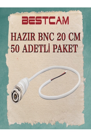 Hazır Bnc 20 Cm 50 Adetli Paket Hazır Bnc 20 Cm 50 Adetli Paket