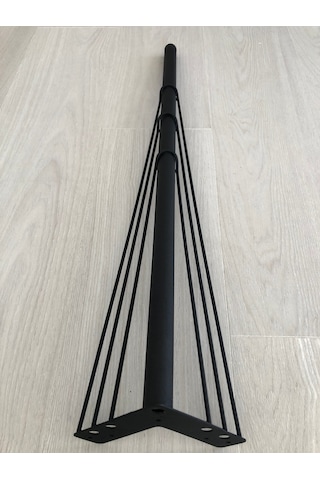 METAL,VENÜS 71*12*12 CM SİYAH, MASA, DRESUAR AYAĞI ( 4 ADET)