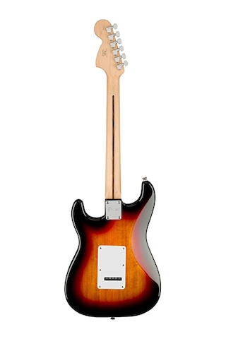 Squier 0378000500 Affinity Stratocaster Elektro Gitar 3-color Sunburst Laurel Klavye Geleneksel Sunburst Ve Seramik Manyetikler