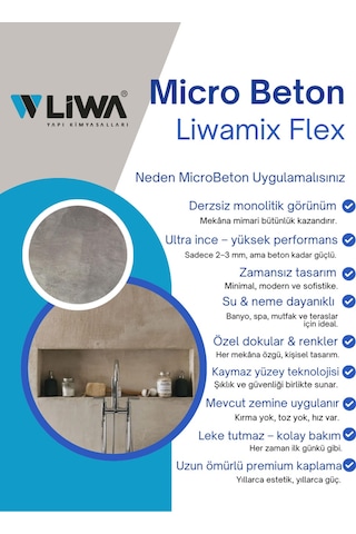 Liwamix Flex Microbeton 15 L