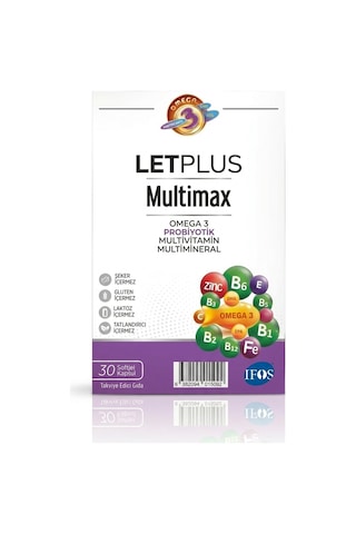 Letplus Multimax 30 Kapsül