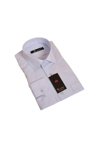 Dicotto Açık Mavi Rahat Kesim Cepli Uzun Kol Regular Fit Erkek Gömlek - 150-3 001