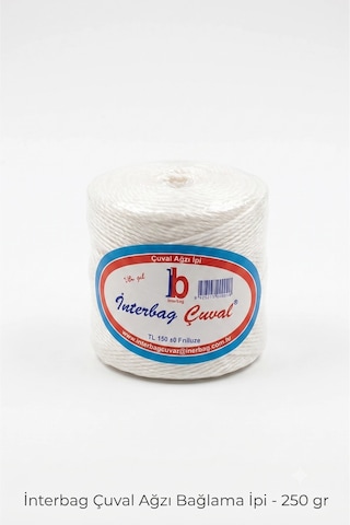 İnterbag Çuval Ağzı Bağlama İpi 250 Gr