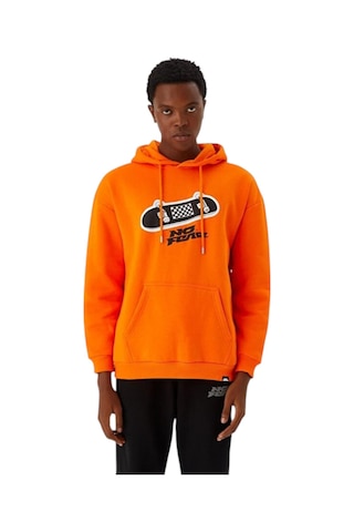 United Colors Of Benetton Erkek Sweatshirt Kapüşonlu Ben.72428 Turuncu