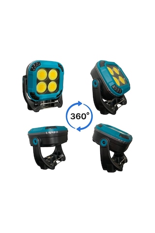 Pd-460 Cob Led Manyetik Mıknatıslı Led Spot Aydınlatma Mini Taşınabilir Şarjlı Lamba Fener Kamp Avcılık Acil Durum