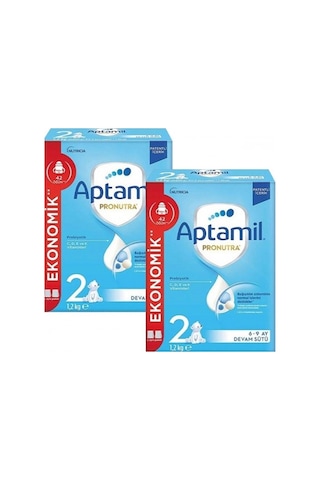 Aptamil 2 Devam Sütü 1200 G - 2 Adet