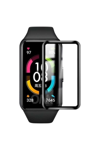 Band 6 Darbe Emici Kırılmayan Nano Ppma Pet Saat Ekran Koruyucu