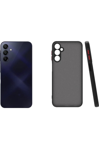 Samsung Galaxy Uyumlu A15 5g London Serisi Dayanıklı Kılıf -siyah Al3415