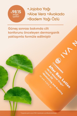 Iva Natura Ve Aloe Vera Özlü Güneş Sonrası Krem 125 ML
