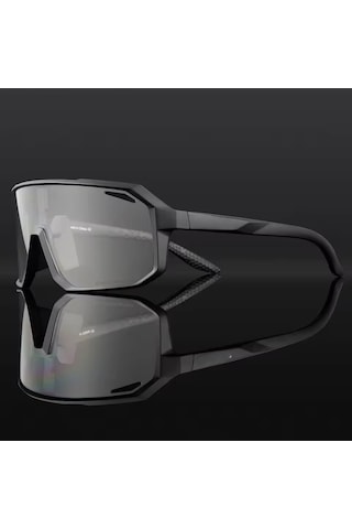 Kendinden Kararan Photochromic Bisiklet Outdoor Gözlük Sürüş Balık Av Gözlükleri Siyah