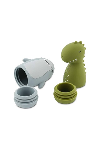 Trixie Mr. Shark & Mr. Dino Su Sıçratan Hayvanlar Banyo Oyuncağı 37-686 Belirtilmemiş