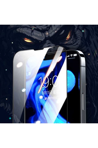 Apple Uyumlu iPhone 16e Benks Little Kingkong Temperli Hd Cam Ekran Koruyucu