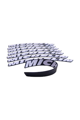 Lastik Yanak Yazısı Mıchelın Beyaz 3d + Yapışkan - Lnsmoto