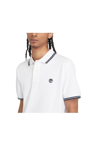Timberland Tipped Pique Short Sleeve Polo Erkek T-shirt Tb0a5w4y1001 001