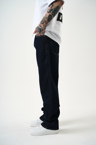 Respire Erkek Washed Baggy Pantolon Lacivert