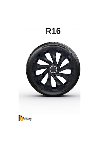 Ford Focus 16'' İnç Jant Kapağı 4 Adet Siyah S122