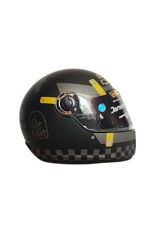 MT Jarama Zone C1 Şeffaf Vizörlü Kask Mat Siyah