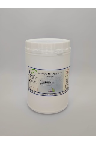 Aropi Sodyum Metabisülfit Na2s2o5 100 G Aropi Sodyum Metabisülfit Na2s2o5 100 G