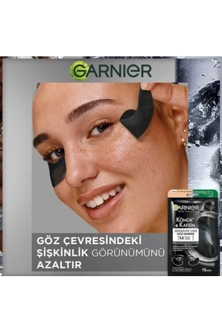 Garnier Göz Şişkinliklerine Karşı Kömür Ve Kafein Göz Maskesi X PKT.GARNIER.014