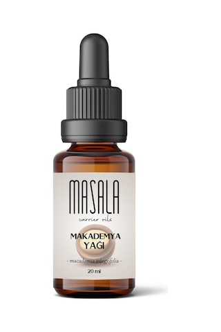 Masala Soğuk Pres Macadamia Yağı 20 ML