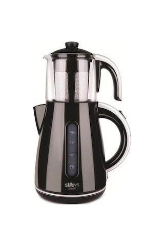Stilevs Çays CM 16 2 L Çay Makinesi Siyah-Gri
