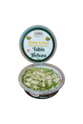 Nazhel Antep Fıstıklı Tahin Helvası 450 G