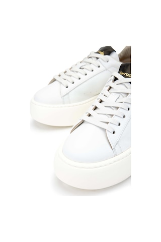 Barracuda Kadın Hakiki Deri Beyaz Sneakers & Spor Ayakkabı 511 Bd1261e Bn Ayk Y24 Bıanco Beyaz