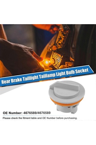 1996-2000 Liberty 02-04 İçin 4 Adet 4676589 Arka Fren Lambası Ampul Soketi