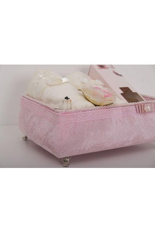 Finezza GrandMaxi Kadife Havlu,Oda kokusu,Aksesuar,Sandık Set 6 P Krem