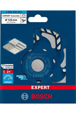 Bosch Expert Bf Concrete Elmas Çanak Disk 125 Mm - 2608900651