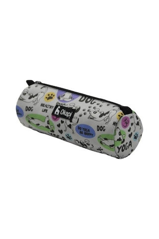 Okp-104 Kalem Çantası Silindir Fashion Desen-01