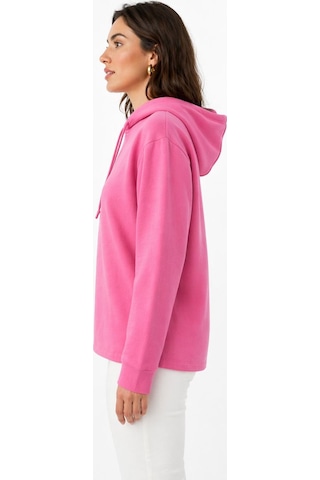 Neden Tekstil Kadın Kapüşonlu Sweatshirt - Rahat Ve Şık - Pembe
