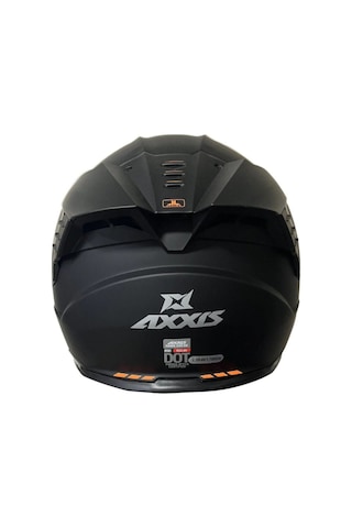 Axxis Hawk Full Face Güneş Vizörlü Motosiklet Kaskı Mat Siyah
