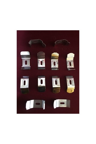 Dar Kasa Stor Zebra Metal Portray 100 Adet Gri