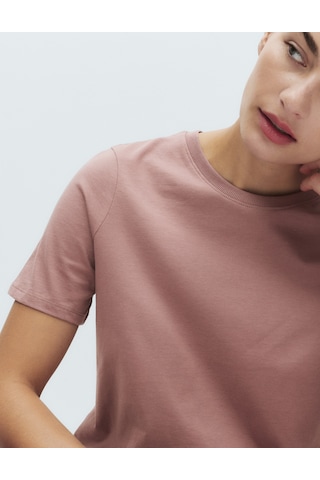 Marks & Spencer 2’li Saf Pamuklu Pijama Üstü T37003696T Krem Mix