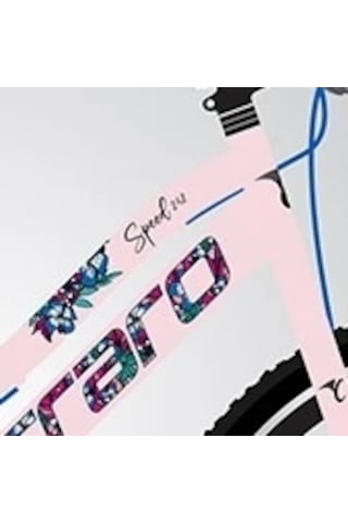 Carraro Speed 242 24 Jant 21 Vites 36 Cm V-fren Dağ Bisikleti-toz Pembe-mavi-fuşya-turkuaz Toz Pembe - Mavi - Fuşya